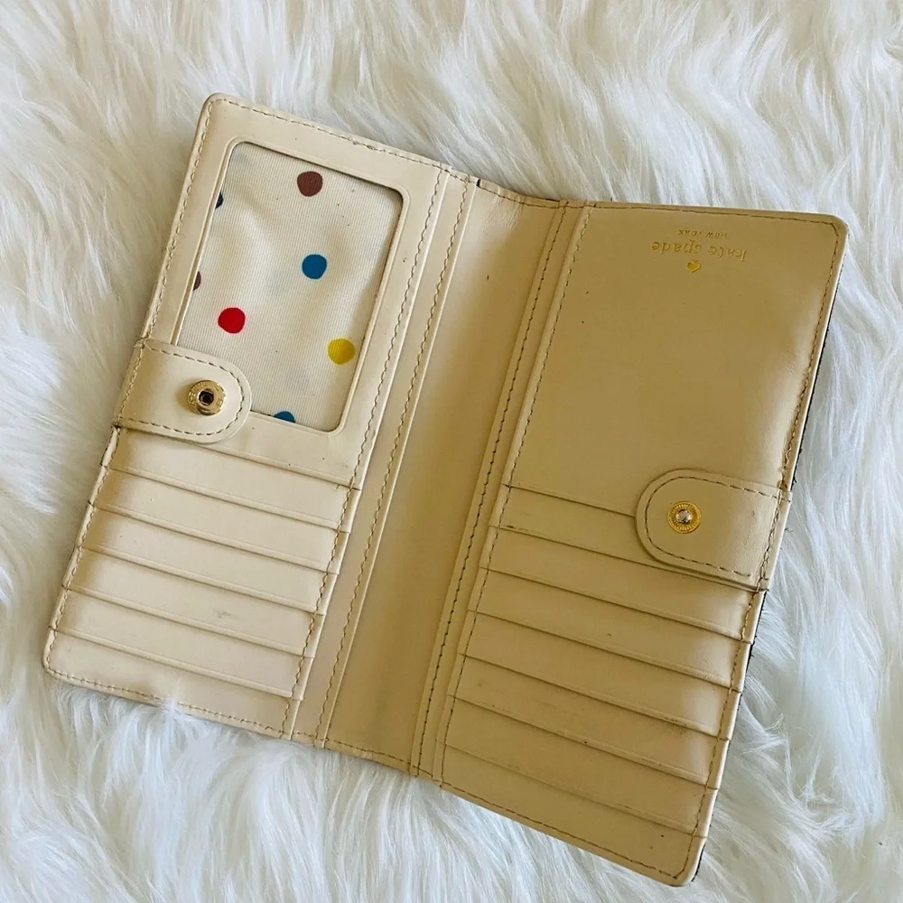 kate spade Staci large bifold wallet